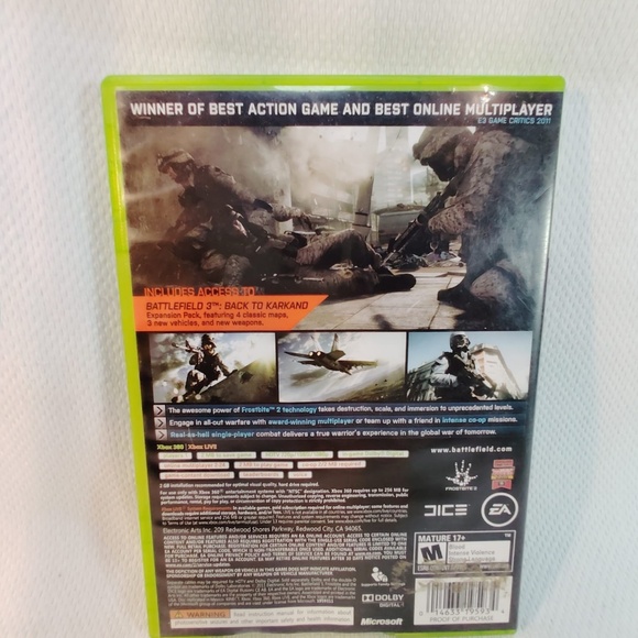 Battlefield 3 -- Limited Edition-Xbox 360 - Picture 3 of 3